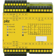 Pilz - Gerät zur Überwachung von sicherheitsgerichteten Stromkreisen Not-Aus-Schaltgerät PNOZ X10.11PC#787750 24VDC 6n/o 4n/c 6LED