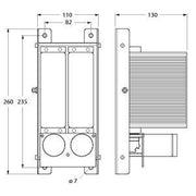Turck - Rundsteckverbinder, feldkonfektionierbar (Industriesteckverbinder) Baugruppenträger MT-PPS