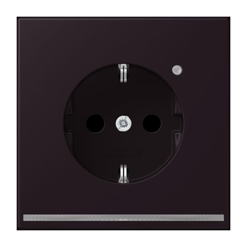 Jung - Steckdose SCHUKO Steckdose LC 1520-O LNW 248 noir divoire (4320E)