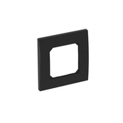 OBO Bettermann - Abdeckrahmen AR50-F1 SWGR 1fach 84x84mm sw-gr