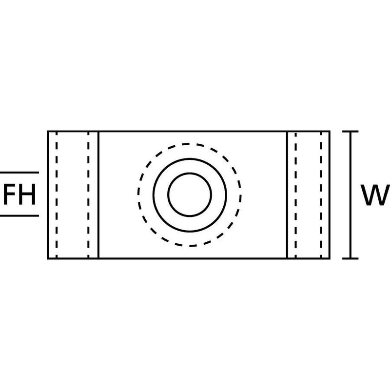 HellermannTyton - Befestigungsschelle für Kabel/Rohre Befestigungsschelle C3-N66-BK-C1 L=35mm B=15,9mm − 100 Stück