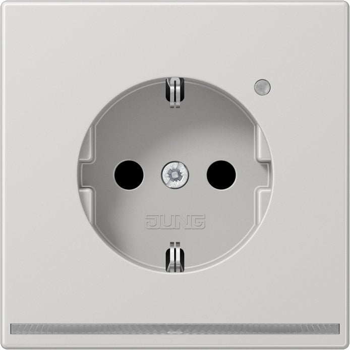 Jung - Steckdose SCHUKO-Steckdose 16A 250V LS 1520-O LG LNW LED-Orient.licht ws
