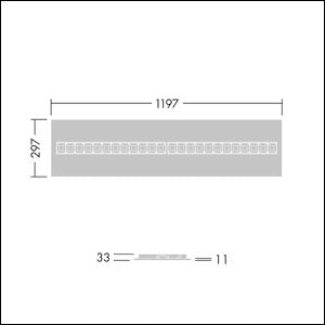 Thorn - Decken-/Wandleuchte LED-Einbauleuchte OMEGA M #96636367 840