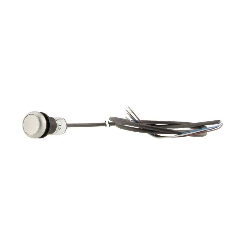 Eaton - Drucktaster, Komplettgerät Drucktaste flach tastend C22-D-W-K10-P65 1S 4polig 3.5m weiß