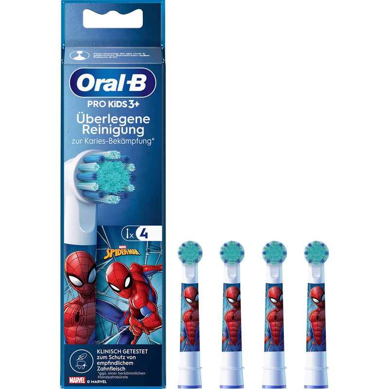ORAL-B - Zubehör/Ersatzteile für Körperpflegegeräte Aufsteckbürste EB Spiderman 4er Mundpflege-Zubehör  − 12 Packung