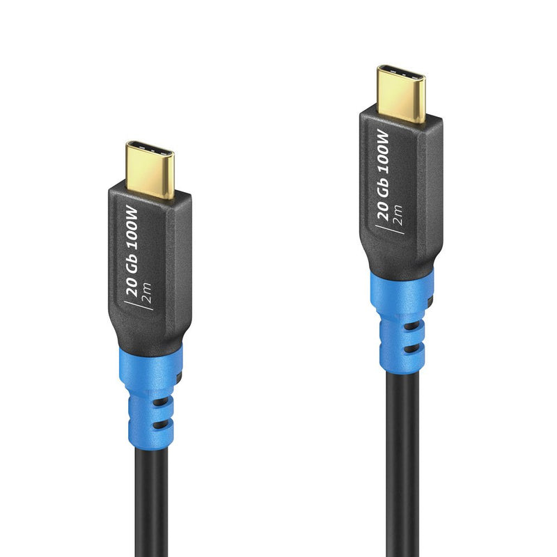 PureLink - PC-Kabel USB-C>C Kabel 2m FI-U400-020 FlexInstall