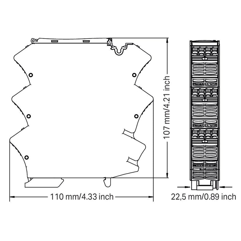 WAGO - Temperaturmessumformer 2857-535/000-001 DC 24 V