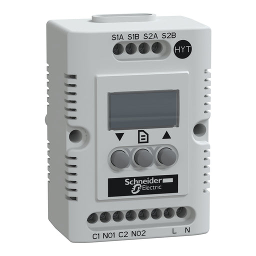 Schneider Electric - Steuerung Klimatisierung (Schaltschrank) Hygrothermostat NSYCCOHYT120VID Wechsler