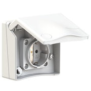 Bals Elektrotech - Schutzkontakt-Anbausteckdose Schutzkontakt-Anbausteckd. 71010 16A 2p+E IP44 de