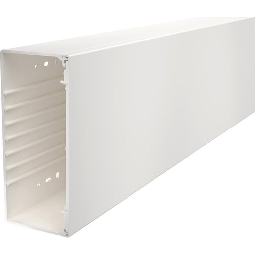 OBO Bettermann - Leitungsführungskanal Wand+Deckenkanal m.Obert. WDK100230RW 100x230mm,PVC − 2 Meter