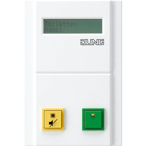 Jung - Behindertenelement für Installationsschalterprogramme Dienstzimmerterminal NRS DZT 20 WW