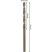 Bosch - Bohrer PRO Stainless Steel HSS-Co 2608585879 Spiralbohrer 3,5 x