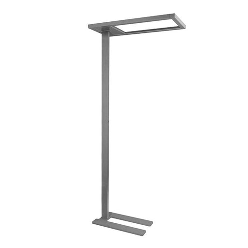 LTS Licht&Leuchten - Stehleuchte LED-Stehleuchte PIANO-S0800840DIM si 4000K DIM silber