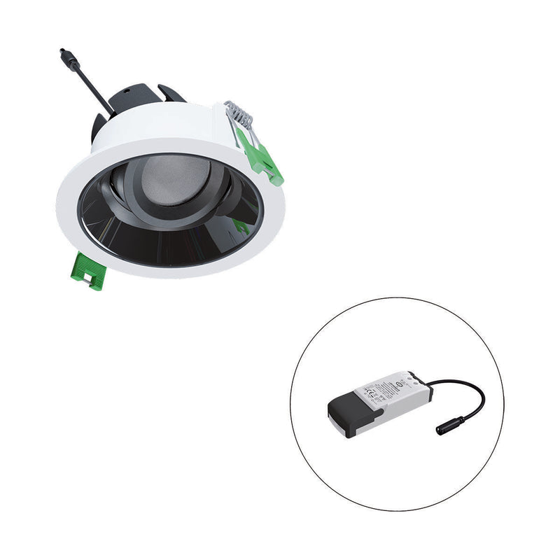 EVN Lichttechnik - Downlight/Strahler/Flutlicht LED-Einbauleuchte modular F05R09SM0630L15P Konfigurationstype