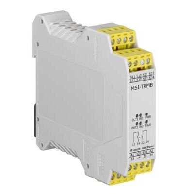 Leuze - Gerät zur Überwachung von sicherheitsgerichteten Stromkreisen Sicherheits-Schaltgerät MSI-TRMB-01 − 1 Stück