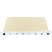 Paschke - Patchpanel LWL Spleissbox ausziehbar 19" 443305-06SA 6x LCd OM4 PINK