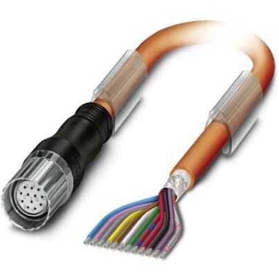 Phoenix Contact - Energiekabel < 1 kV, für ortsveränderlichen Einsatz Kabelstecker K-12 - OE/01#1619249 kunststoffumspritzt − 2 Stück