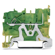 WAGO - Schutzleiter-Reihenklemme 1-Leiter/1-Pin-PE-Basiskl. 2020-1207 CAGE CLAMP,gn-ge − 50 Stück