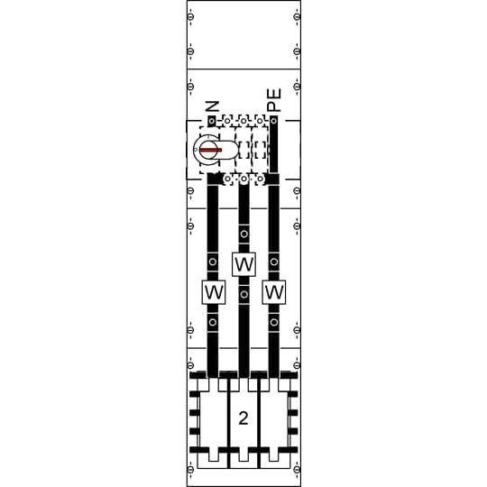 Striebel&John - Zählerfeld Wandlerfeld komplett KA4041 BH3, SS, UT NH2