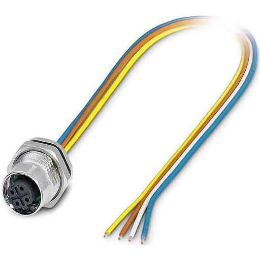 Phoenix Contact - Rundsteckverbinder, feldkonfektionierbar (Industriesteckverbinder) Feldbus-Wanddurchführung SACC-DSI-FS #1551529