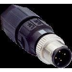 Sick - Rundsteckverbinder, feldkonfektionierbar (Industriesteckverbinder) Steckverbinder STE-1204-GQU8 konfektionierbar