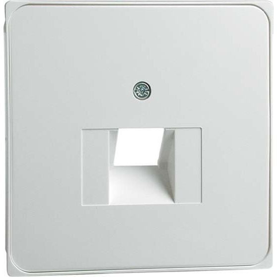 Peha - Einsatz/Abdeckung für Kommunikationstechnik Abdeckung alu D 95.610.70 UAE/1-N für UAE-Dose 1Term