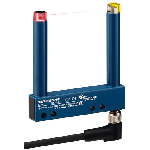 Telemechanique Sensors - Gabellichtschranke Gabel-Lichtschranke XUVR0608PANM8 80x60 3-L DC No PNP