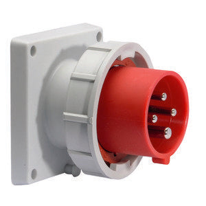 Bals Elektrotech - CEE-Gerätestecker (IEC 60309) Flansch-Gerätestecker 32A 28107 4p 400V 6h IP67