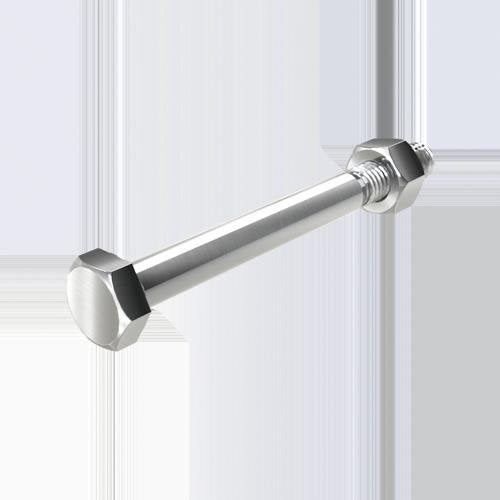 Unex - Maschinenschraube/Bolzen Montagestift 66822-A4 V4A − 20 Stück by Unex
