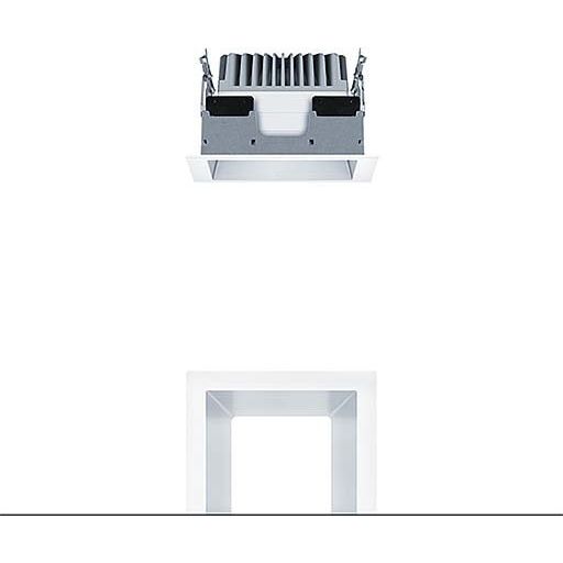 Zumtobel Group - Downlight/Strahler/Flutlicht LED - Deckeneinbauleuchte PANOS EVO #60816088 Q140H 840 LDO SM WH