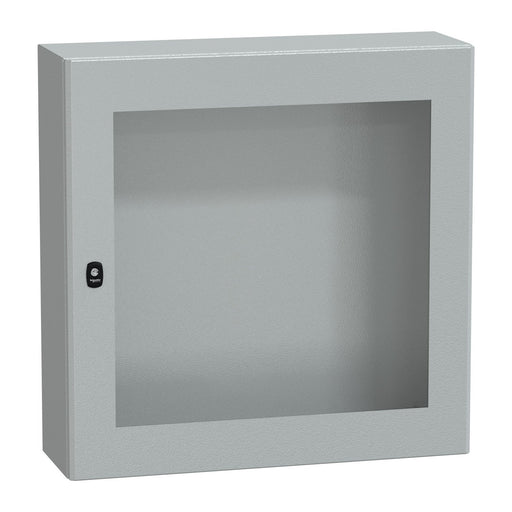 Schneider Electric - Gehäuse/Schaltschrank (leer) Wandschrank RAL 7035 NSYS3D8825T 800x800x250 Sichttür