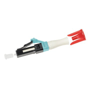 Corning - LWL-Steckverbinder NPC LC-Stecker 50µ 80611327745 OM3/OM4 sw aq