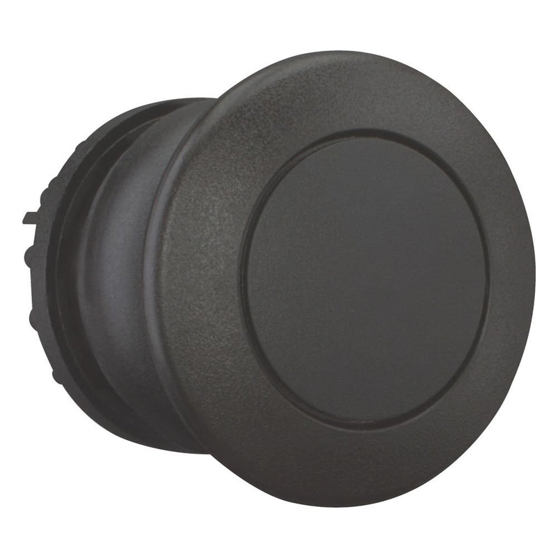 Eaton - Frontelement für Pilztaster Pilzdrucktaste M22S-DRP-S schw.,rast.,blanko − 5 Stück
