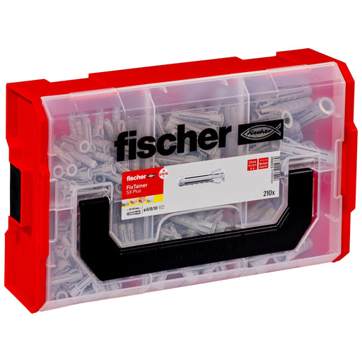 Fischer Deutschl - Dübelset Sortimentsbox FIXtainer 532892 SX-Dübel-Box
