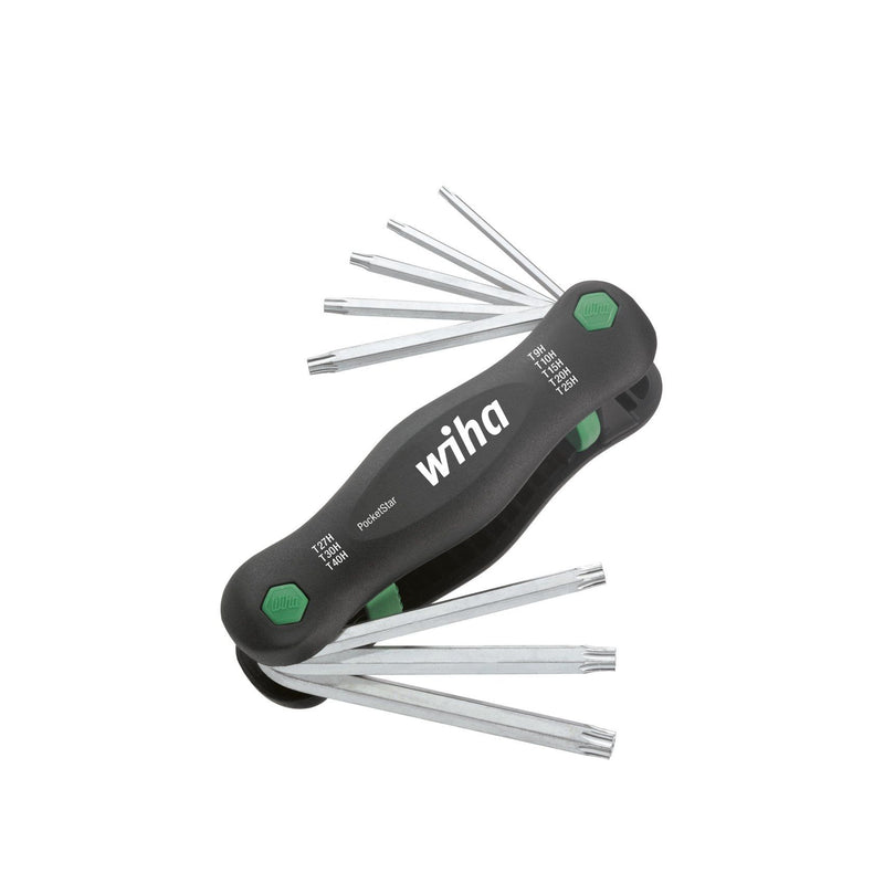 Wiha - Werkzeugset 6-rund-TR-Klapphalter 363TRP8 groß 8tlg Tamper Resistant