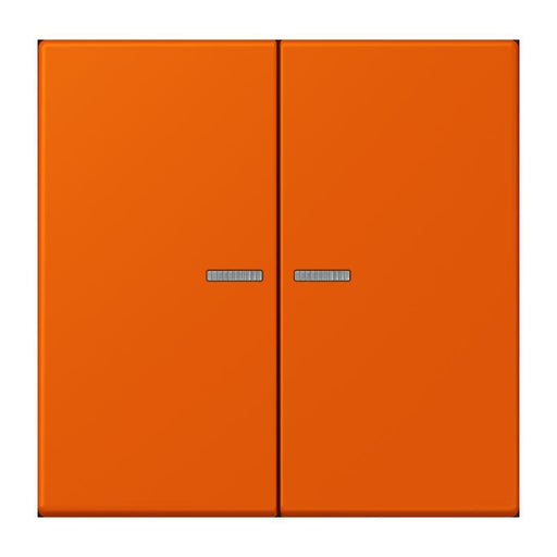 Jung - Bedienelement intelligent Taster 2fach BT LC 17102 260 orange vif
