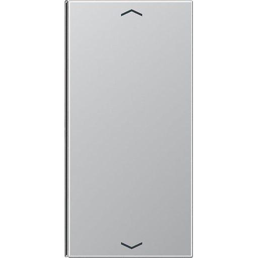 Jung - Abdeckung/Bedienelement für Installationsschalterprogramme Taste 2-fach alu AL 2402 TSAP Symbol Auf/Ab