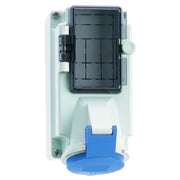 Bals Elektrotech - CEE-Steckdose abschaltbar, abgesichert (IEC 60309) Wandsteckdose abgesichert 15019 16A 3p 230V 6h IP44