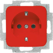 Busch-Jaeger - Steckdose SCHUKO Steckdosen-Einsatz 20 EUC-217-101 rot