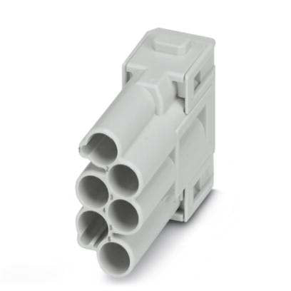 Phoenix Contact - Kontakteinsatz für Rechtecksteckverbinder Kontakteinsatzmodul HC-M-06P-CT-M 6-polig Stift − 5 Stück