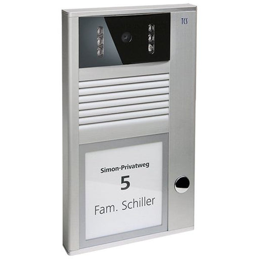 TCS Tür Control - Türstation für Türkommunikation Video Außenstation AVC12010-0010 1Taste 1-reih.AP si − 1 Stück