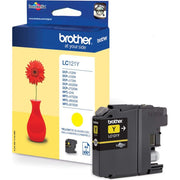 Brother - Verbrauchsmaterial für Telefax/Drucker/MFC Tintenpatrone LC-121Y yellow