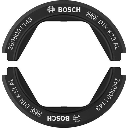 Bosch - Einsatz für Presswerkzeug Kabelschuhe/Verbinder, Aderendhülsen, Schirmanschluss PRO Presseinsatz, K32 AL, 2608001143 240 mm², Aluminiume