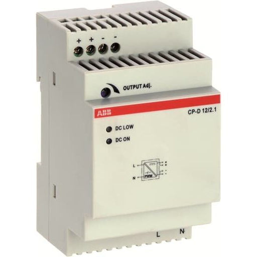ABB Stotz S&J - Gleichstromversorgung Netzteil CP-D 12/2.1 Out: 12VDC/2.1A
