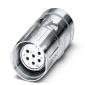 Phoenix Contact - Rundsteckverbinder, feldkonfektionierbar (Industriesteckverbinder) Kabelsteckverbinder CA-06S1N8A8008S