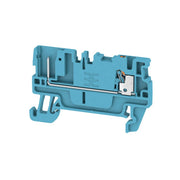 Weidmüller - Durchgangs-Reihenklemme Klemme APGTB 1.5 FT 2C/1 BL PUSH IN, 1.5 mm² − 50 Stück