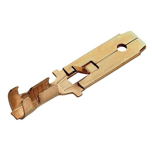 Cimco Werkzeuge - Rund-/Flachsteckverbindung Flachstecker 181226 bl. B 6,3 - 2,5 − 100 Stück