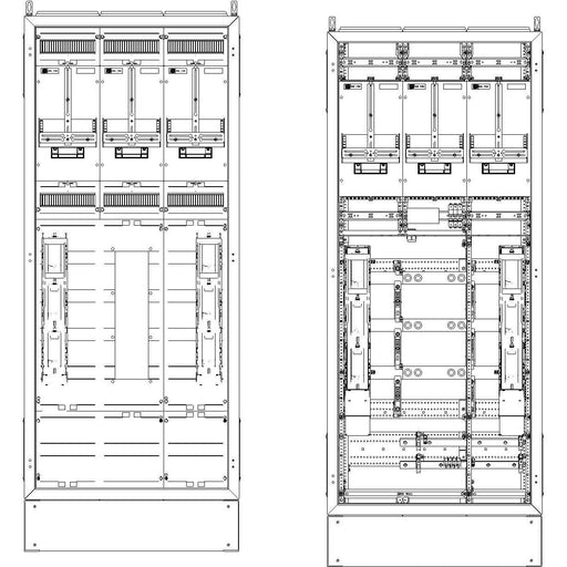 ABN - Zähler-Komplettschrank Wandlermessschrank WMS312X0686N 630A EnBW BW