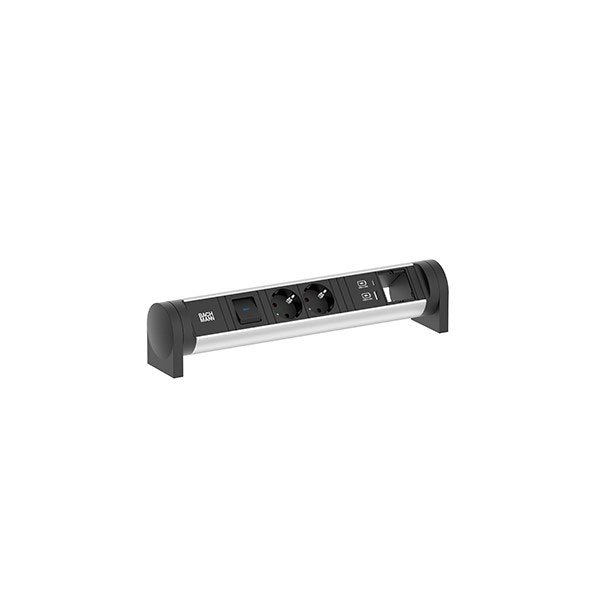 Bachmann - Multi-Tischsteckdose Steckdosenleiste 708.003 CYCLE Desk 2xCEE7/3