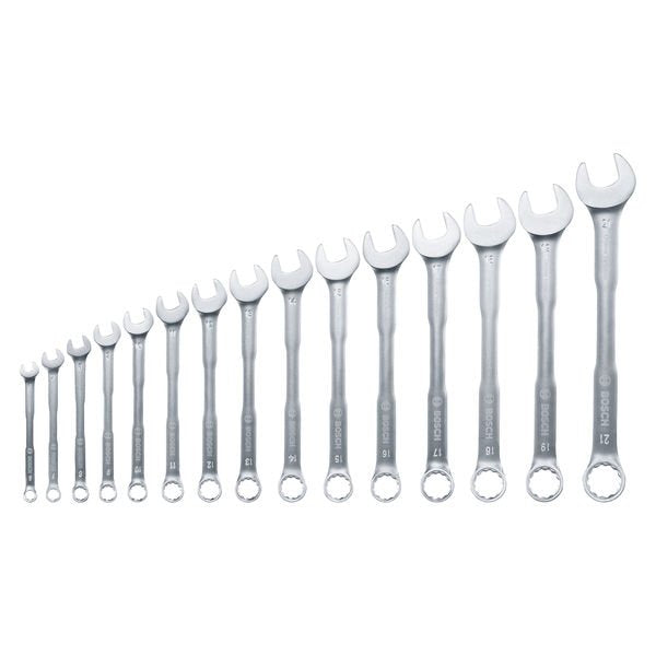 Bosch - Schraubenschlüsselset Handwerkzeuge 1600A02Z9E Kombischlüssel-Set